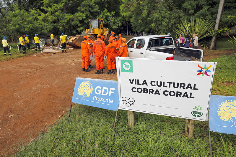 Vila Cobra Coral, na Asa Sul, recebe ação coordenada do GDF contra a dengue