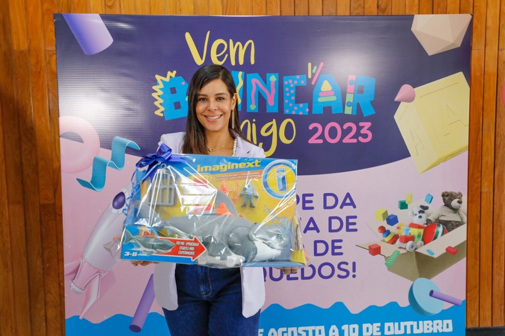 Campanha arrecada brinquedos para crianças em situação de vulnerabilidade