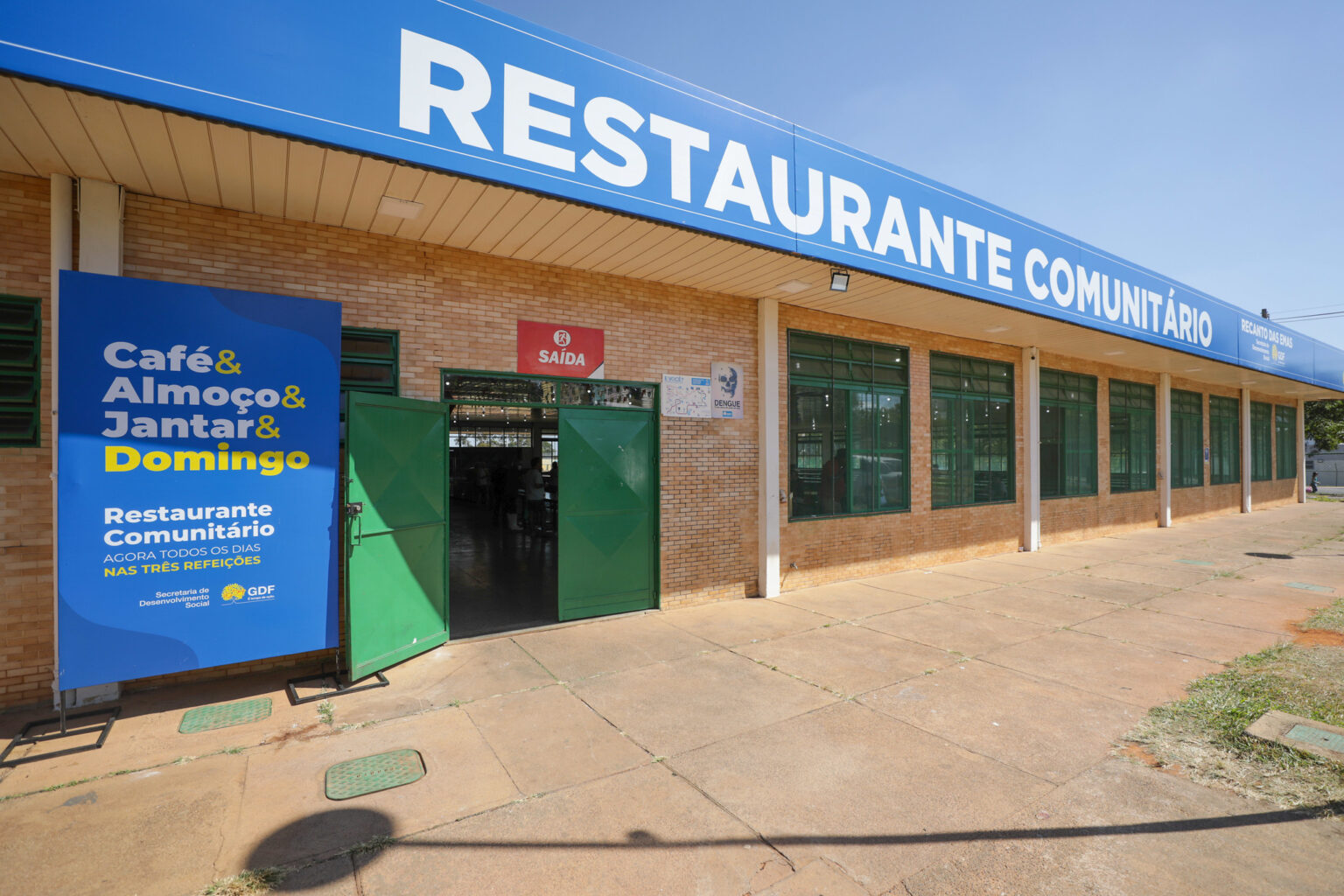 Restaurantes comunitários terão pagamento via Pix a partir de fevereiro