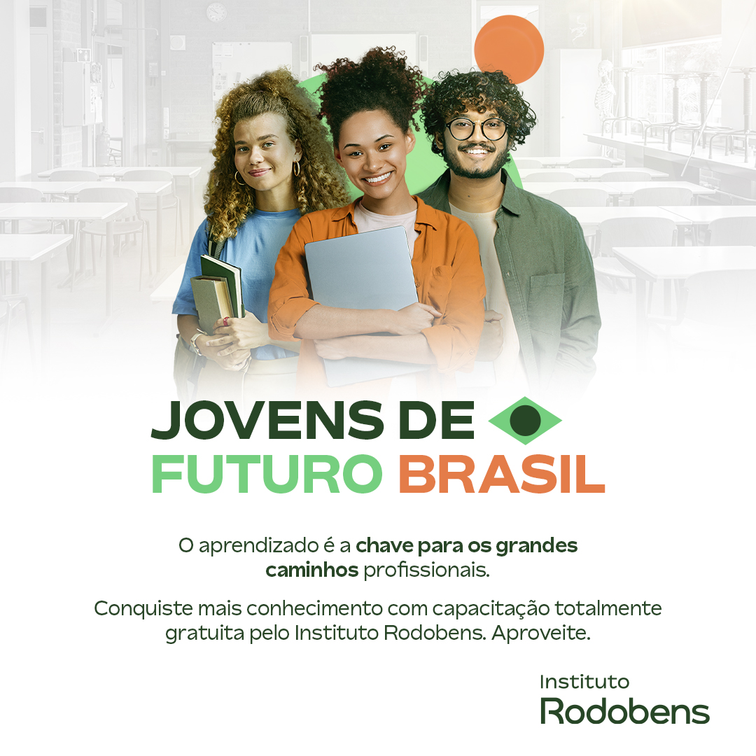 Instituto Rodobens abre inscrições para a terceira edição do projeto Jovens de Futuro