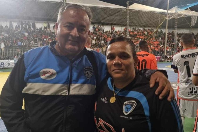 Casal de técnicos do DF aposta em entrosamento para tocar projeto de futsal