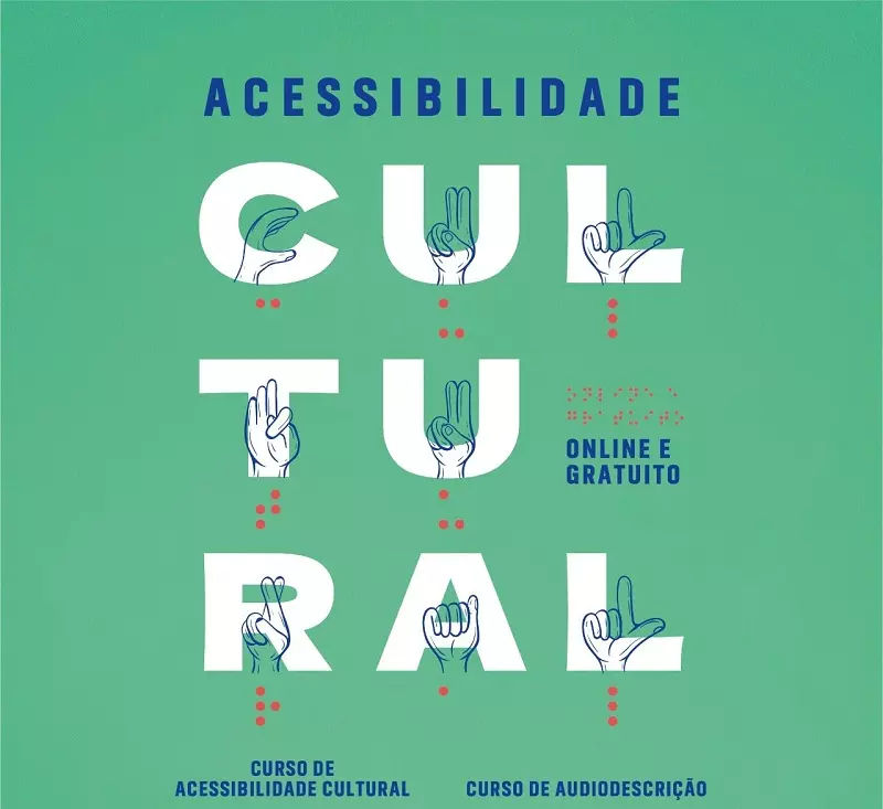 Curso gratuito mostra como oferecer acessibilidade em produtos culturais