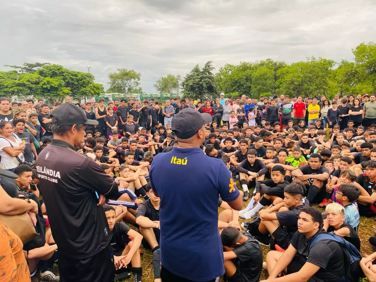 Ceilândia Esporte Clube revelando gigantes do futebol