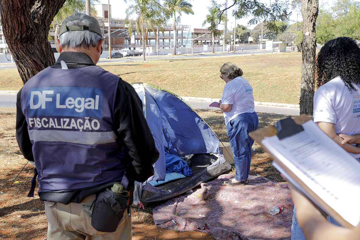 GDF reforça ação de acolhimento a pessoas em situação de rua