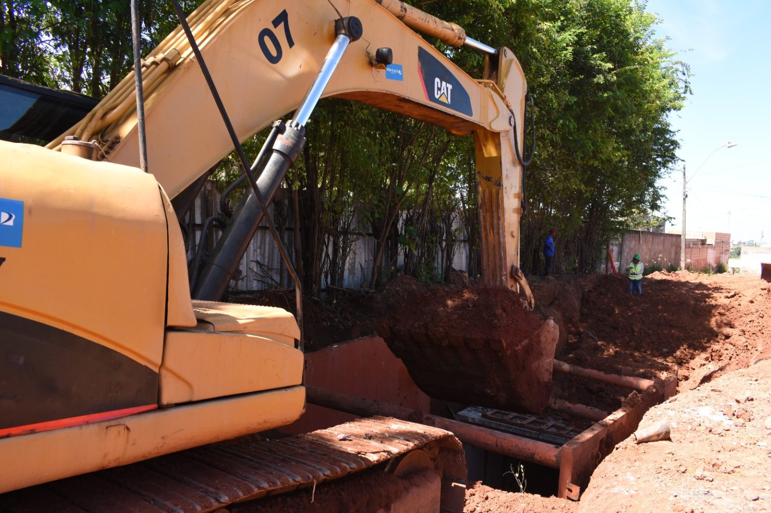 Nova rede de drenagem no Sol Nascente chega a 20 km de extensão