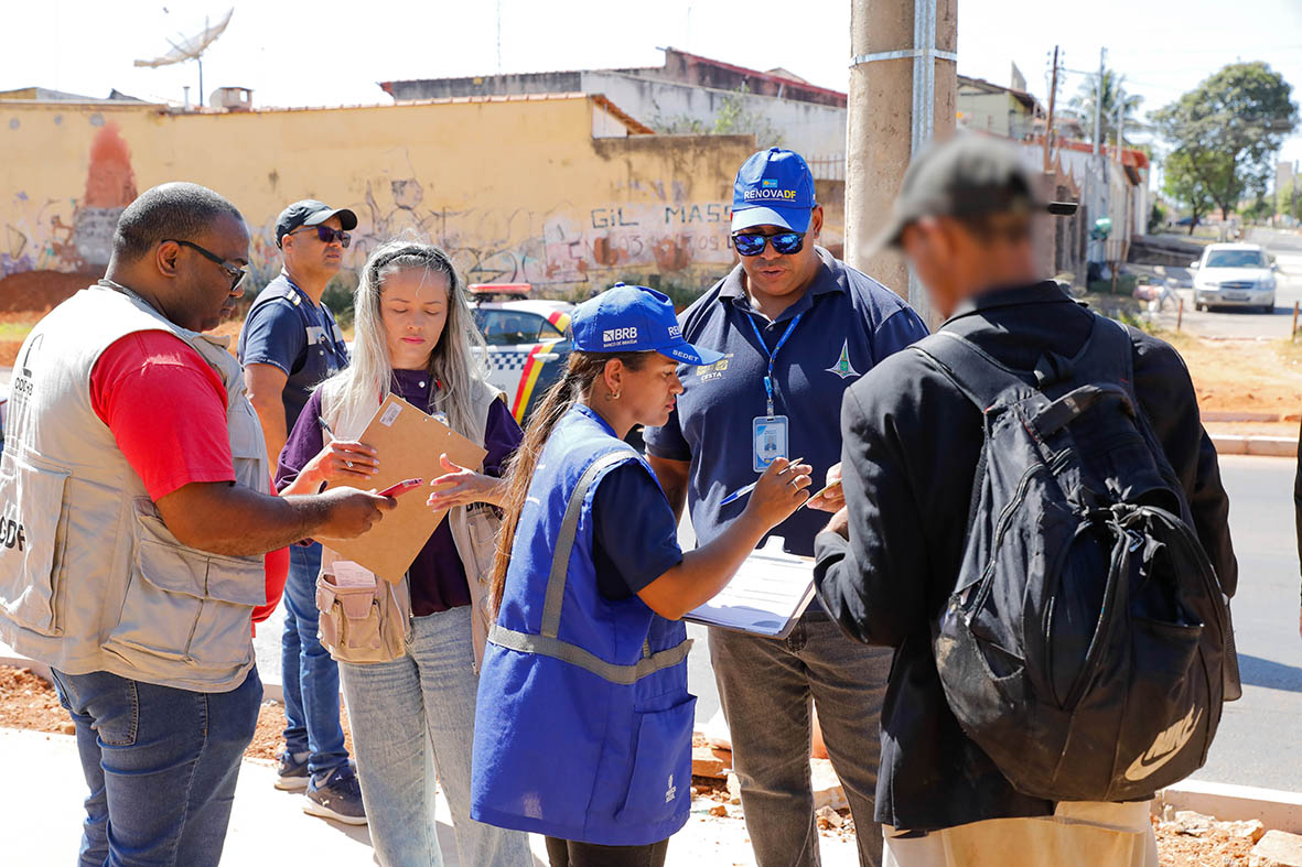 Ação coordenada do GDF acolhe população em situação de rua em Taguatinga