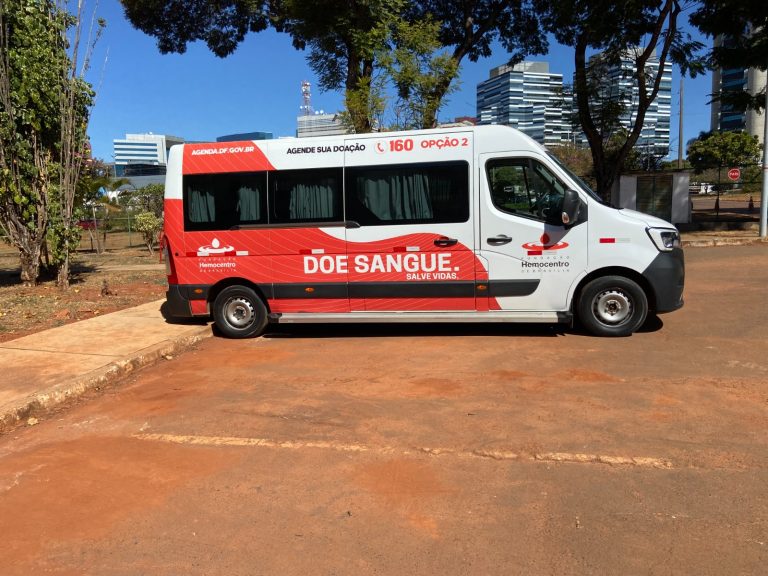 Hemocentro de Brasília vai oferecer transporte gratuito a doadores de sangue em agosto