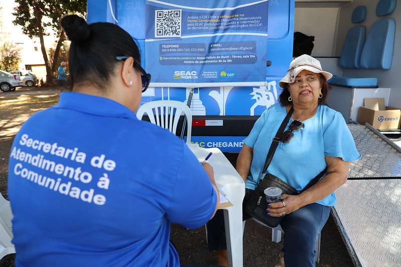 Projeto Atendimento em Movimento acolhe mais de 600 pessoas em um mês e meio