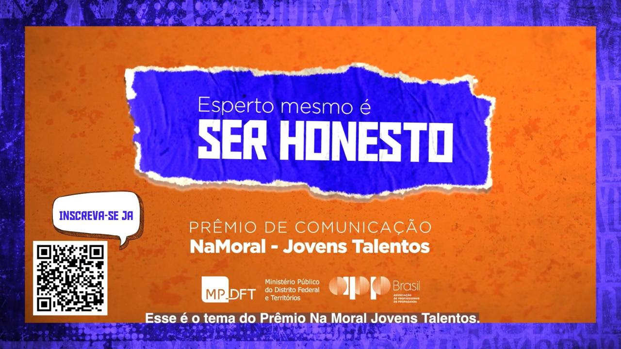 Para combater a corrupção, 'Prêmio NaMoral - Jovens Talentos' lança campanha direcionada para engajar jovens