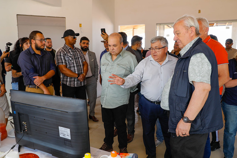 Governador visita obras da comunidade terapêutica Fazenda da Esperança, em Ceilândia