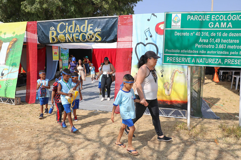 Projeto leva educação ambiental a crianças da rede pública no Parque Ecológico do Gama