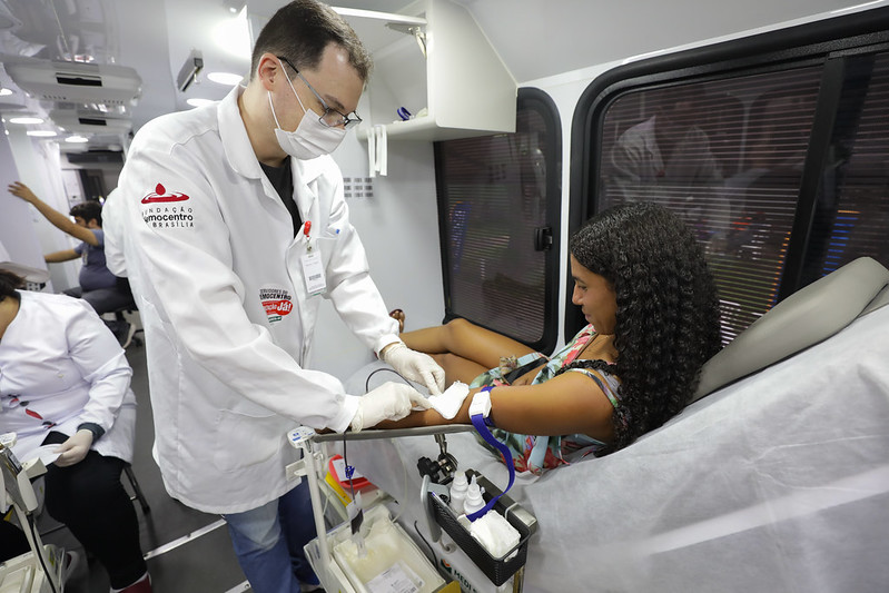 Hemocentro de Brasília lança campanha da Semana Nacional do Doador de Sangue