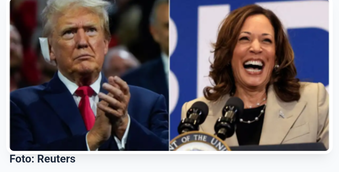 Trump ataca Kamala Harris e diz que ela era “inútil há três semanas”