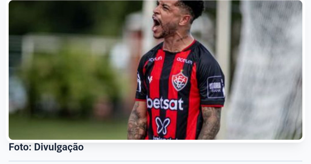 MÁ NOTÍCIA NO VITÓRIA: Matheusinho fica 30 dias afastado