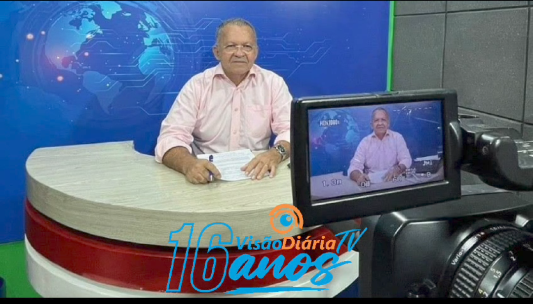 Visão Diária TV completa 16 anos de existência e desejamos muito mais