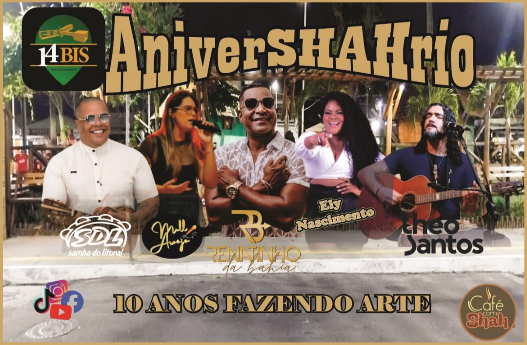 Café com Shah celebra 10 anos de sucesso