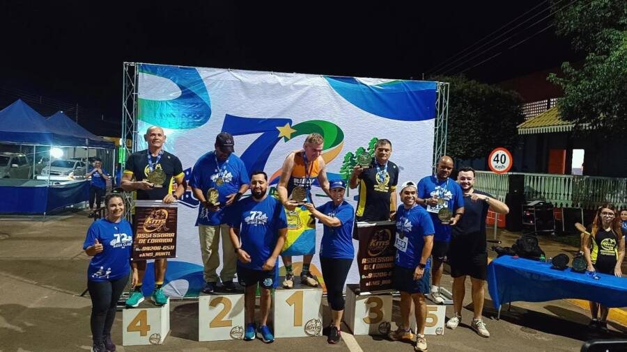 Atletas de Ribas do Rio Pardo se destacam na Corrida Vale da Celulose em Água Clara