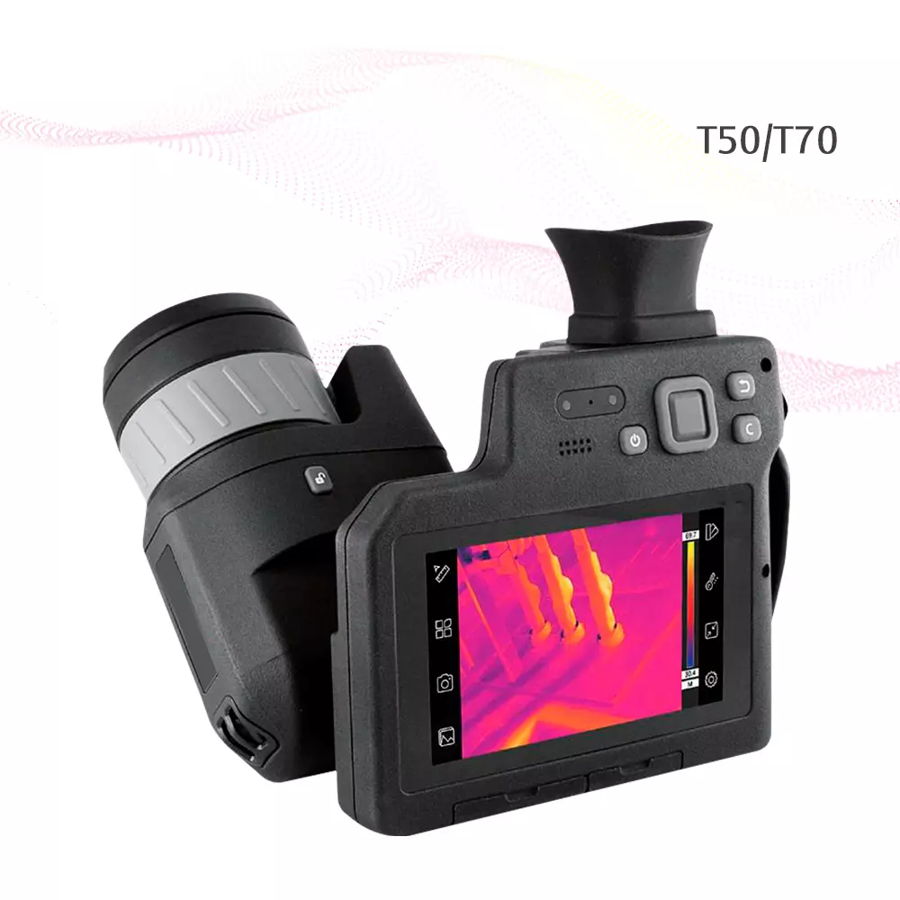 Termovisor T50/T70 (Detector Francês 384x288 | 640x480 pixels)