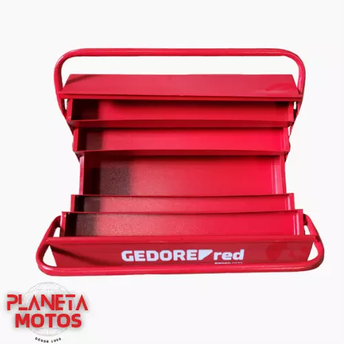 CAIXA DE FERRAMENTAS COM 5 GAVETAS - PLANETA MOTOS