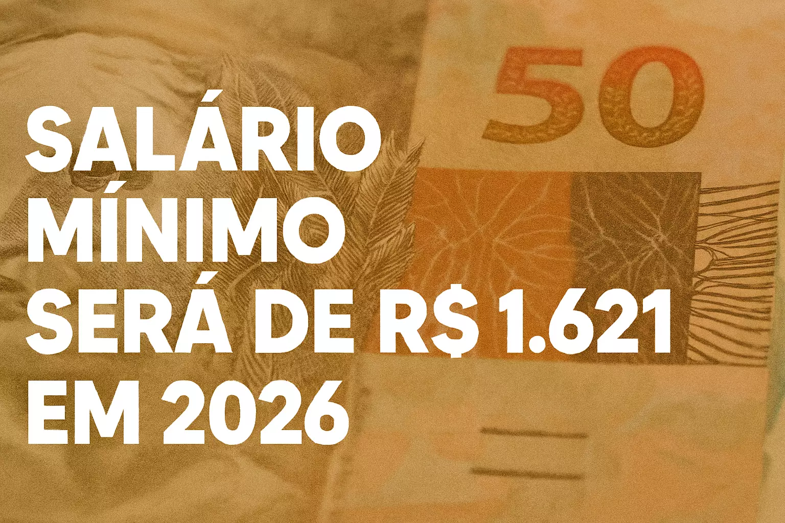 “Trabalhador terá aumento de R$ 103 no salário mínimo em 2026”