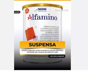 Saúde - “Anvisa determina recall de fórmula infantil da Nestlé por excesso de nutrientes”