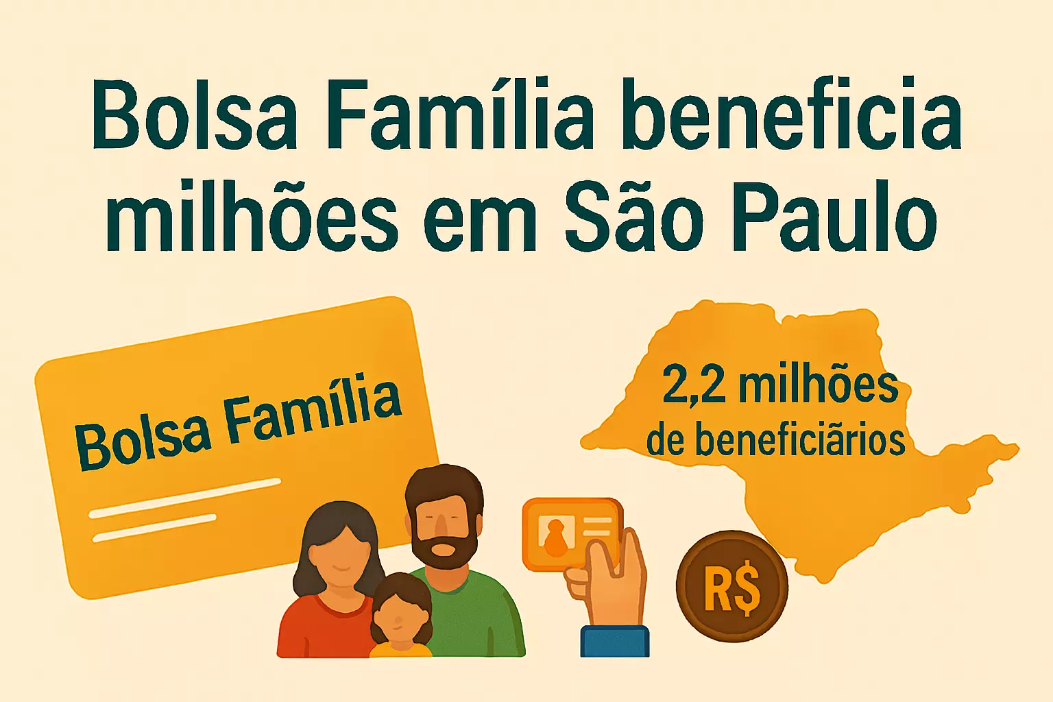 “Bolsa Família beneficia 2,2 milhões de famílias em São Paulo