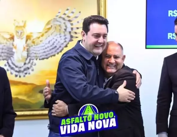 Governador Ratinho Junior visita Douradina para inauguração da estrada que liga a cidade ao Jardim do Ivaí
