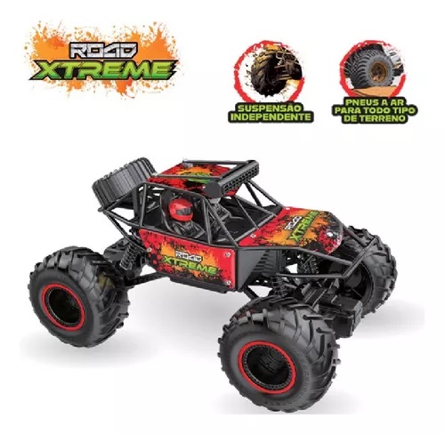 Brinquedo Road Xtreme Carrinho de controle remoto da Plobrinq