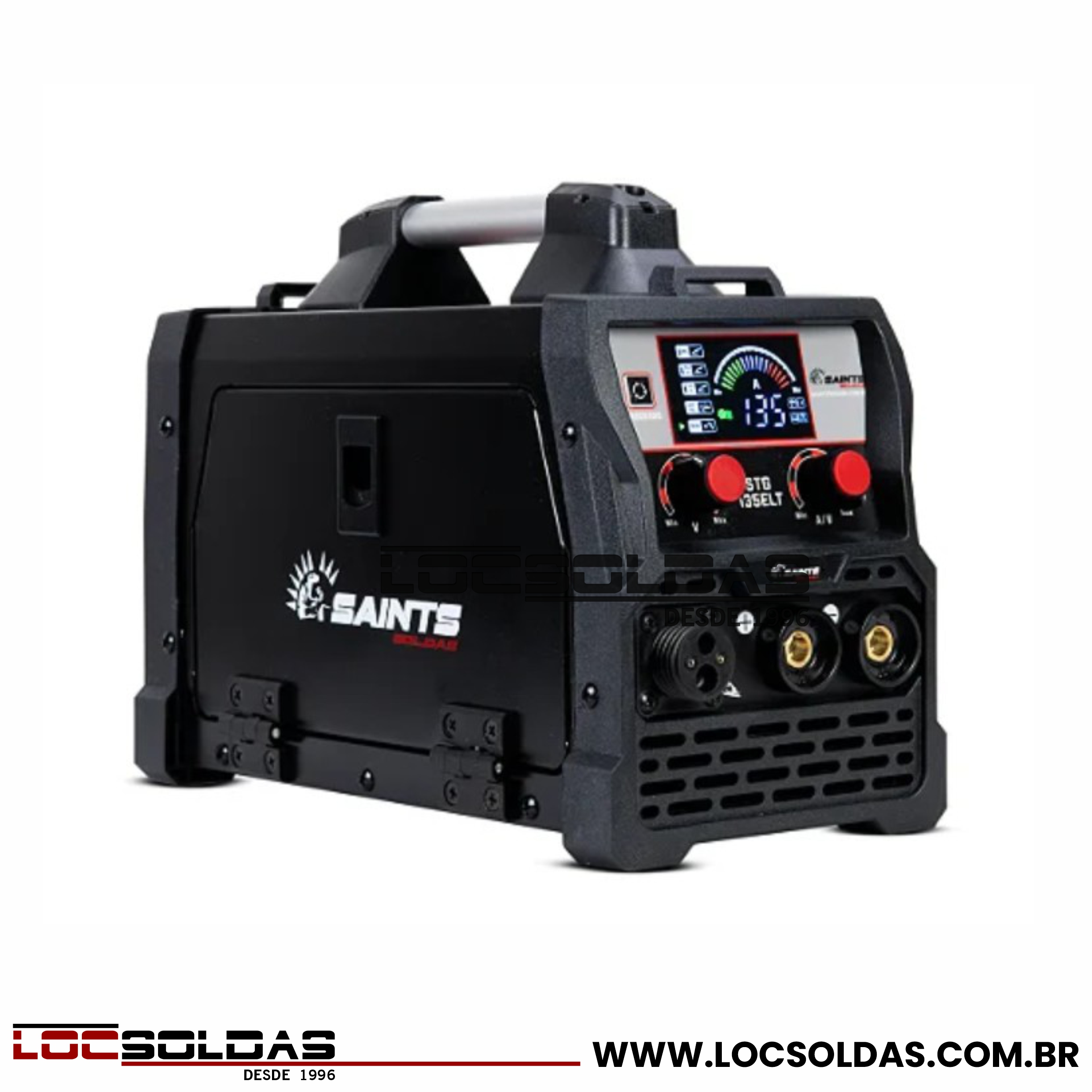 MAQUINA DE SOLDA MULTIPROCESSO MIG TIG ELETRODO SAINTS STG 135ELT