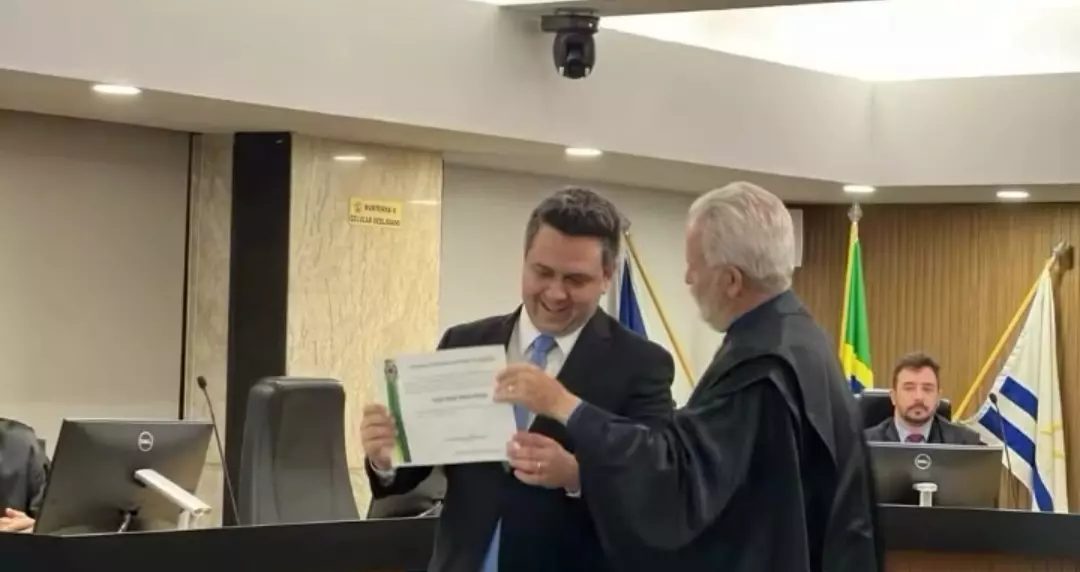 Tiago Dimas é diplomado deputado federal após retotalização de votos no Tocantins