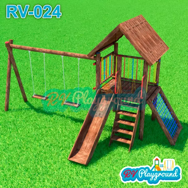 Catálogo Playground de eucalipto tratado