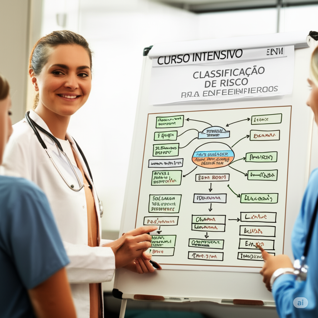 Curso intensivo em classificação de riscos para enfermeiros
