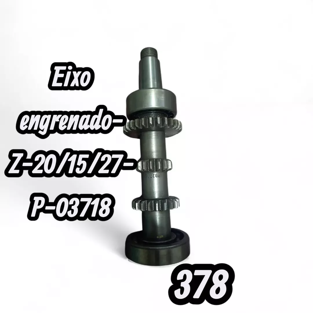378 EIXO ENGRENADO Z-20/15/27 CODIGO ROMI P03718 - ELIMAQ COMERCIO