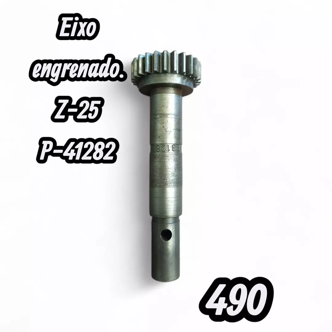490 EIXO ENGRENADO Z-25 CODIGO ROMI P41282 - ELIMAQ COMERCIO E 490 EIXO ENGRENADO Z-25 CODIGO ROMI P41282 - ELIMAQ COMERCIO E