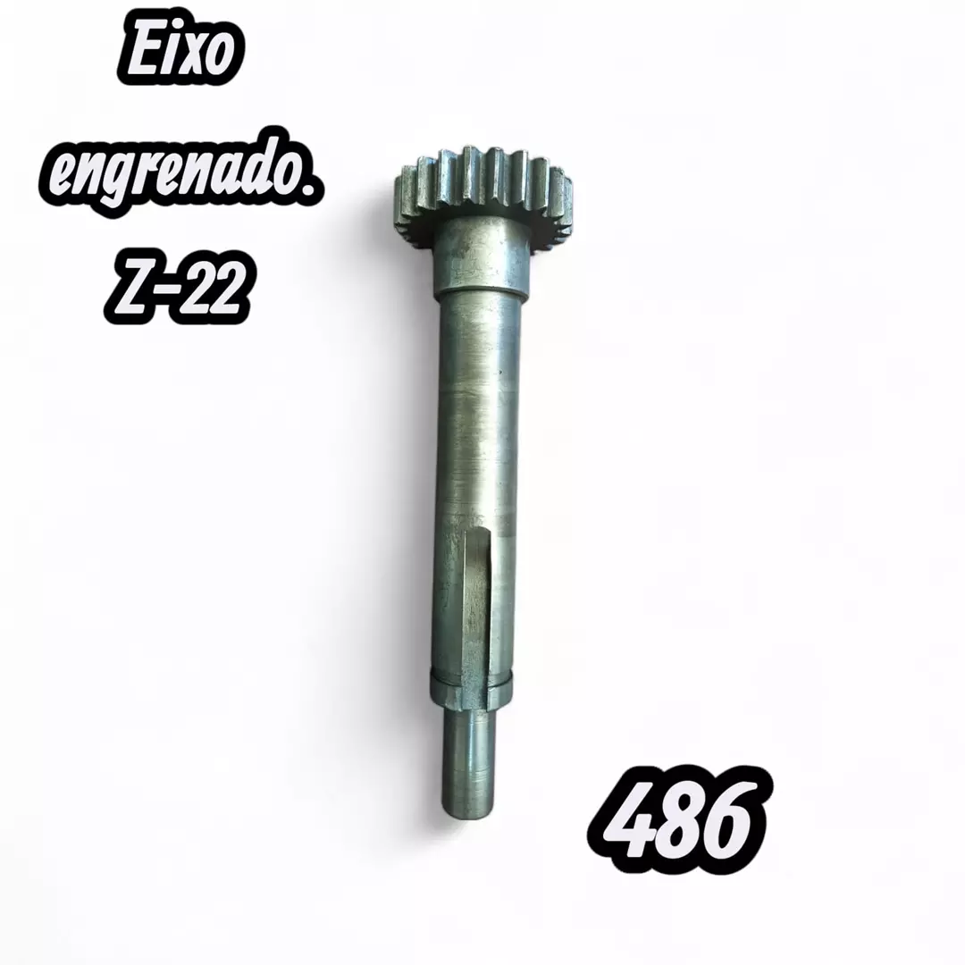 493 EIXO ENGRENADO Z-37 SEM CODIGO - ELIMAQ COMERCIO E SERVICOS