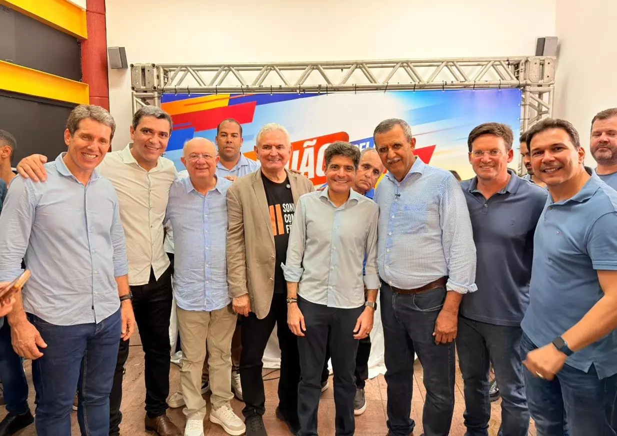 Zito Barbosa participa de encontro do União Brasil que oficializou a pré-candidatura de ACM Neto a governador da Bahia