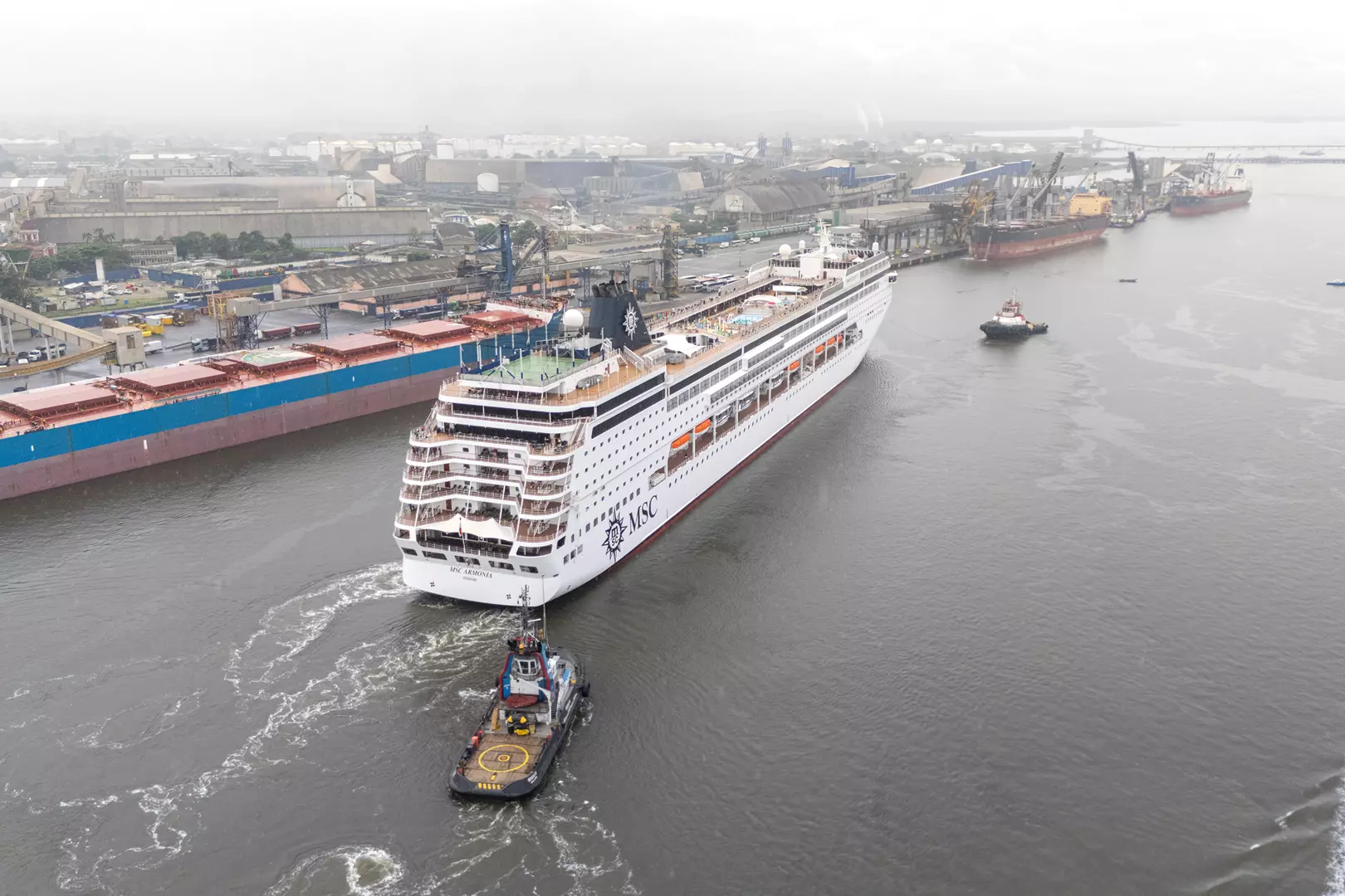 O Paraná entra na rota de cruzeiros da MSC para a temporada 2026/2027. Ao todo, serão 14 escalas com o navio MSC Lirica.