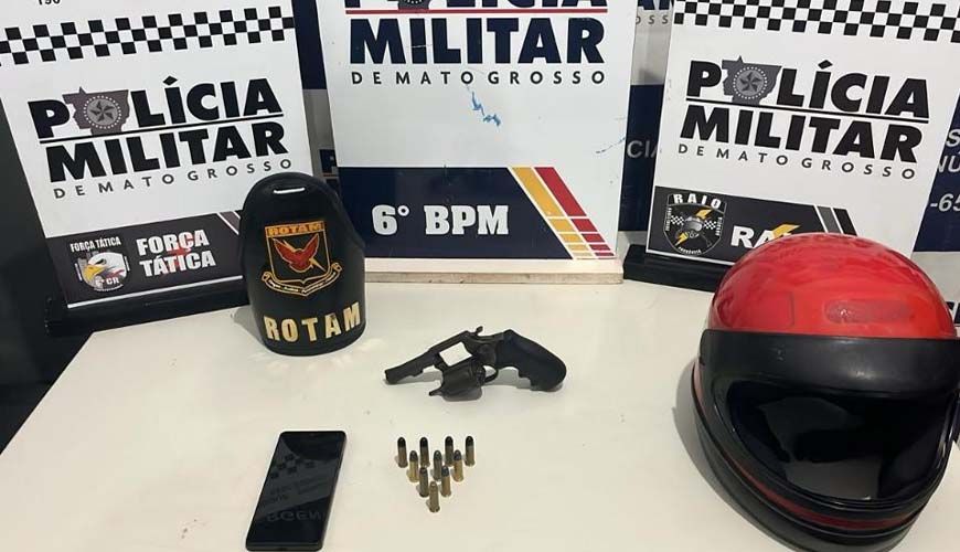 Dois faccionados são presos após invadirem residência em busca de rival em MT