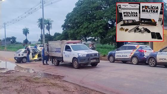 Quatro bandidos morrem em confronto após apontarem arma para PMs em MT