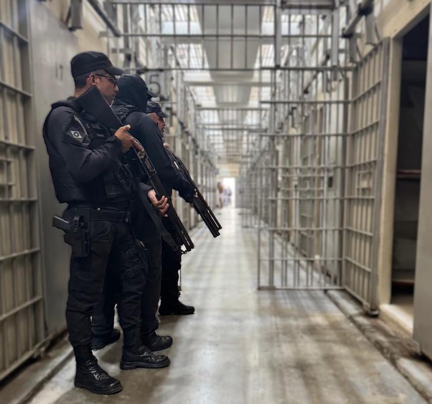 Secretaria de Justiça realiza 405 operações e retira 2.387 celulares de unidades do Sistema Penitenciário estadual