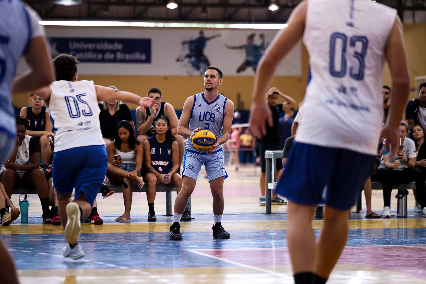 JUDF 2025: Basquete 3x3 abre os Jogos Universitários do Distrito Federal