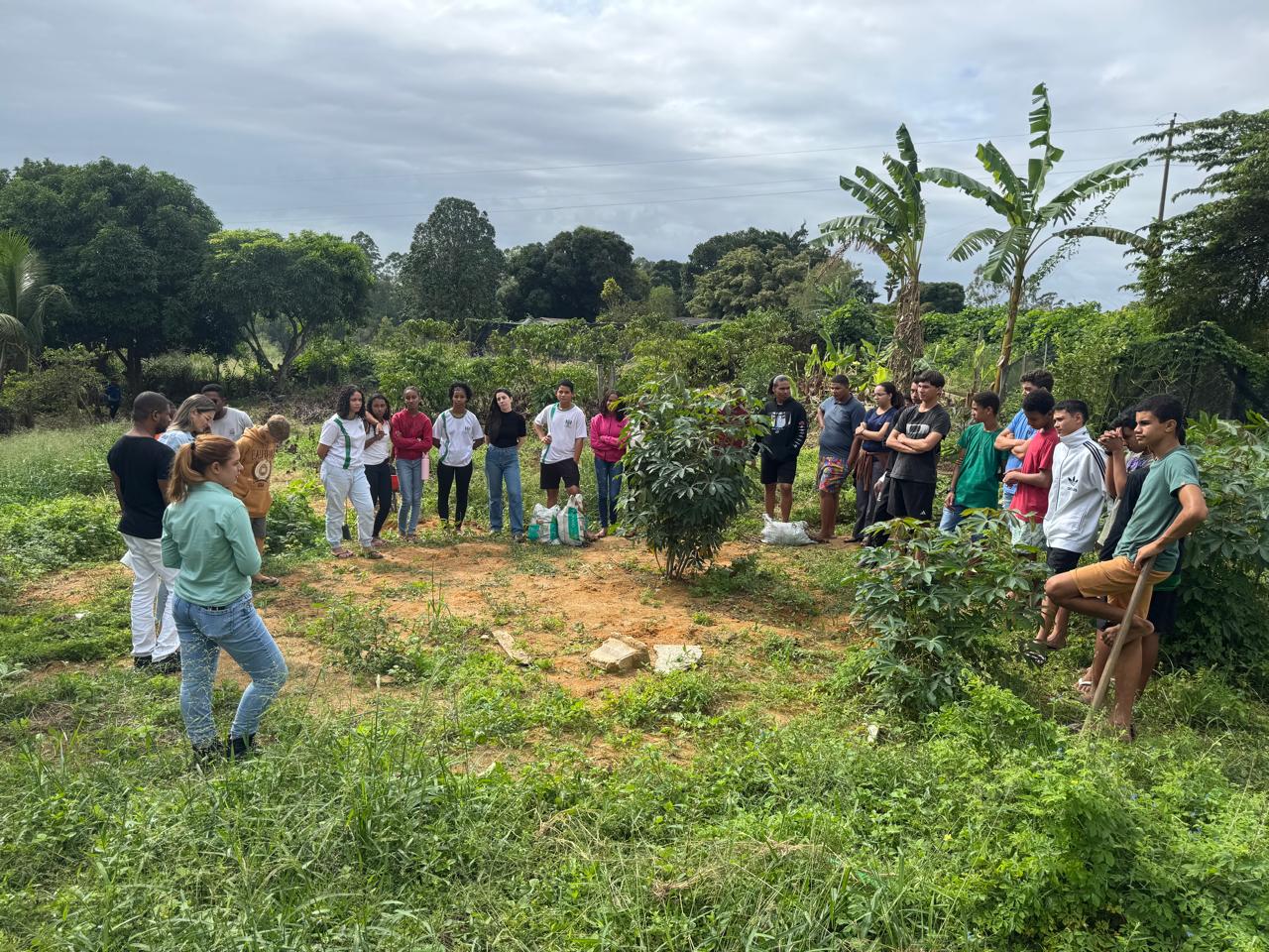 Projeto leva educação ambiental para alunos de escola rural em Jaguaré