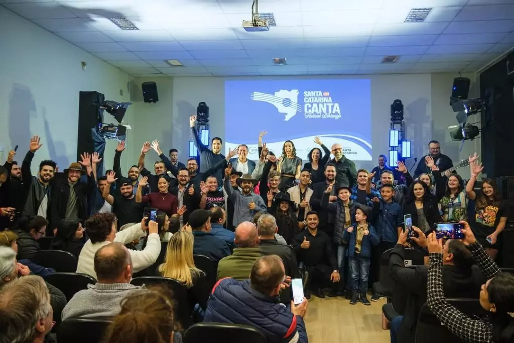 Etapa regional do festival Santa Catarina Canta acontece nesta terça-feira em Mafra