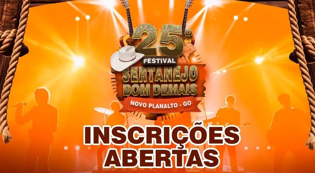 Abertas as inscrições para o Festival Sertanejo Bom Demais