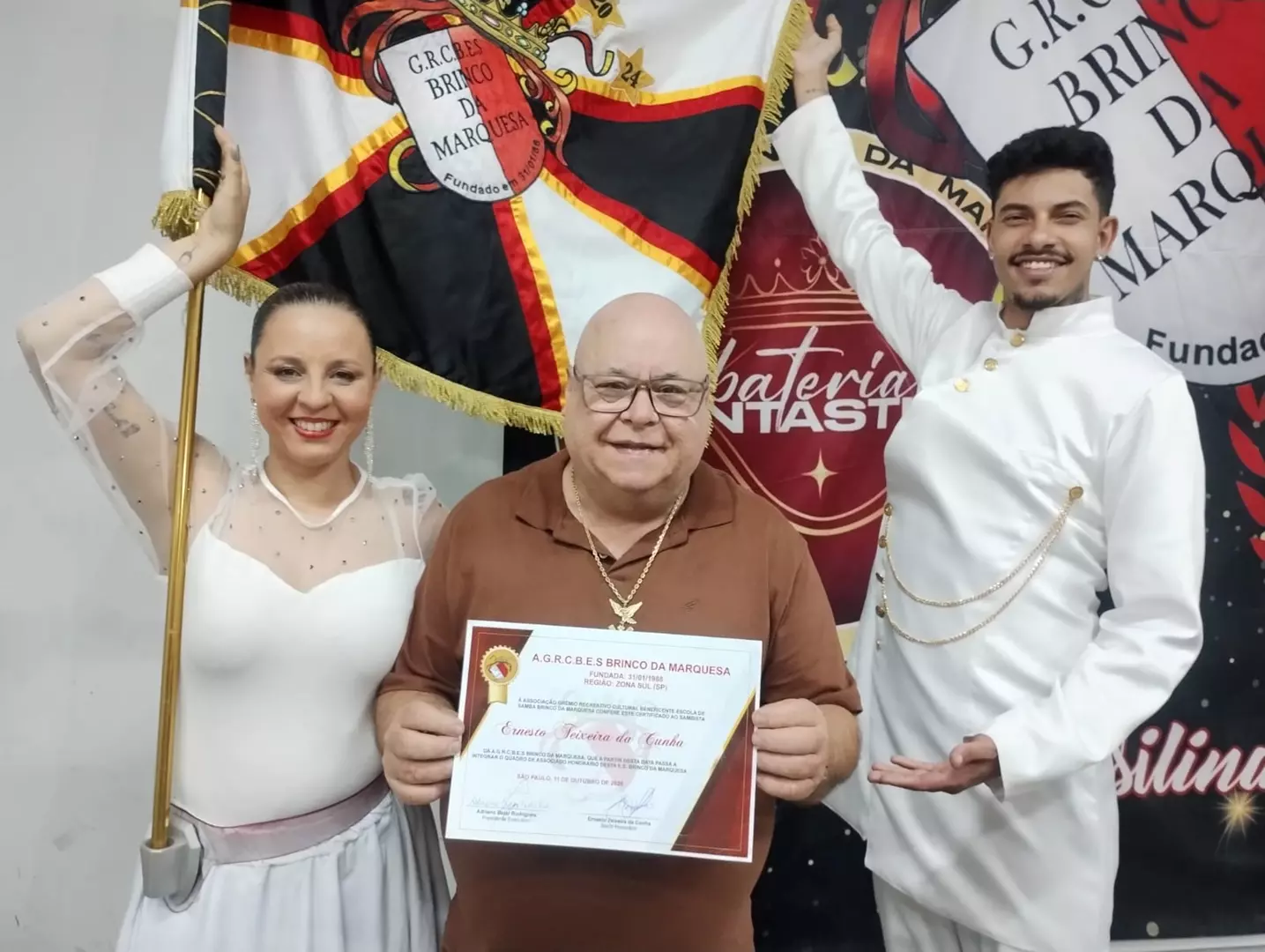 Ouçam o samba oficial do Brinco da Marquesa para o carnaval de 2026