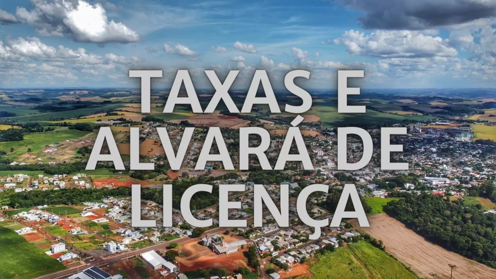 TAXAS E ALVARÁ DE LICENÇA