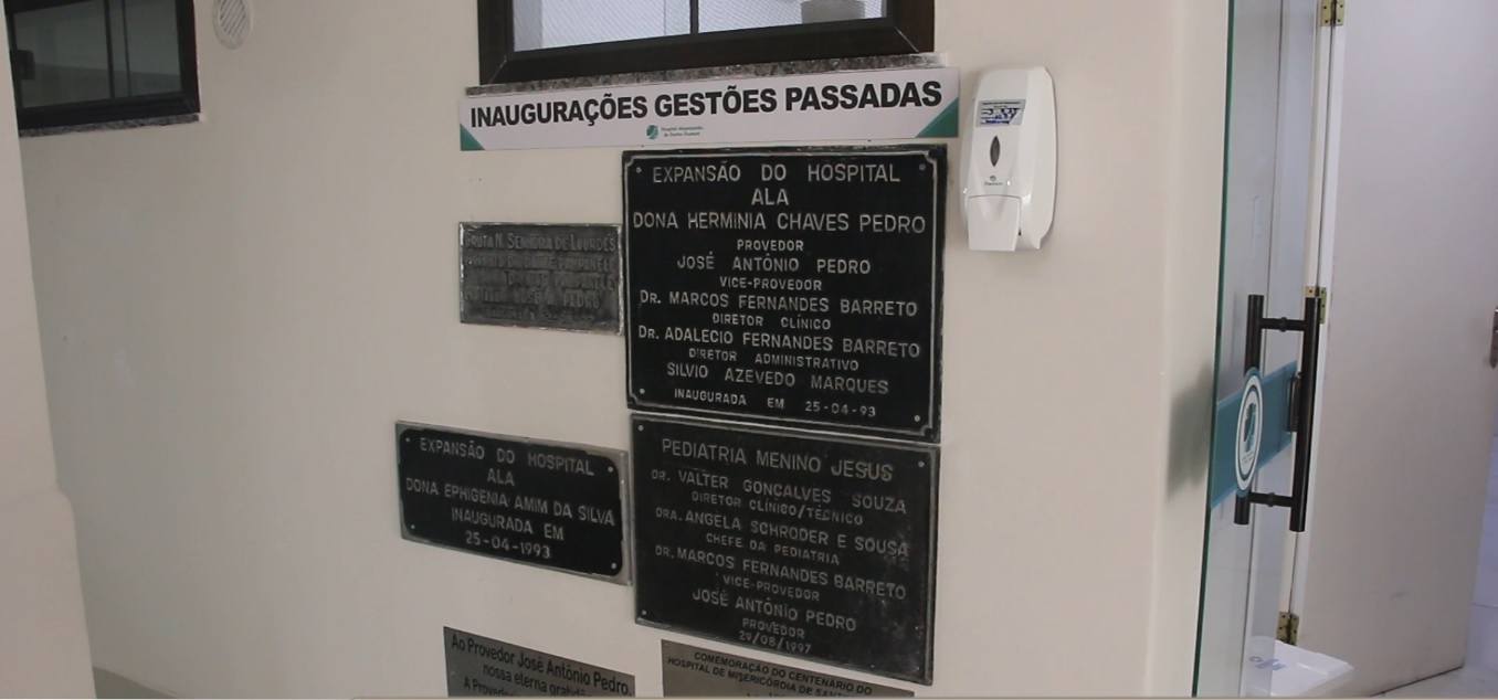 Vídeo: Hospital Misericórdia de Santos Dumont inaugura espaço que homenageia inaugurações passadas