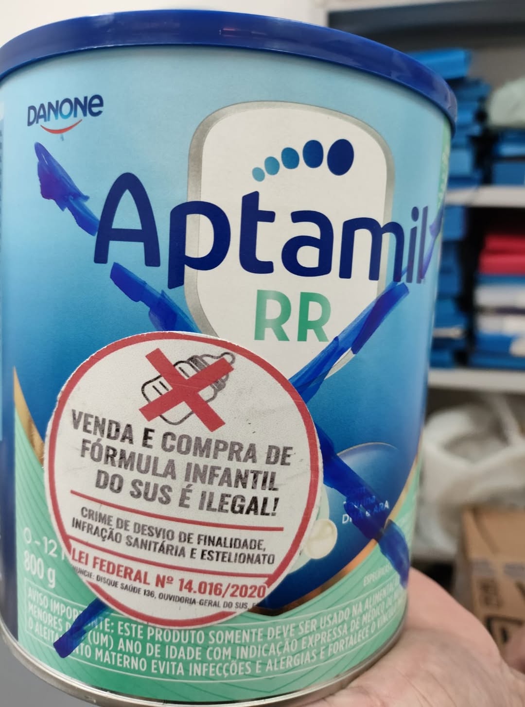Em nota, Vigilância Sanitária esclarece que a saúde pública de Santos Dumont não possui lotes interditados de Aptamil