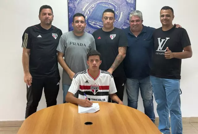 Aos 15 anos, jovem atleta de Itaporanga é contratado pelo São Paulo