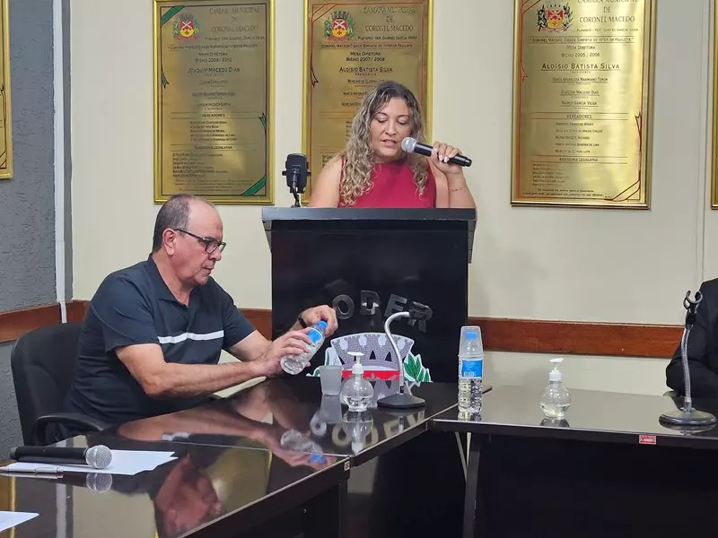 Câmara Municipal de Coronel Macedo (SP) realiza cerimônia de entrega de honrarias